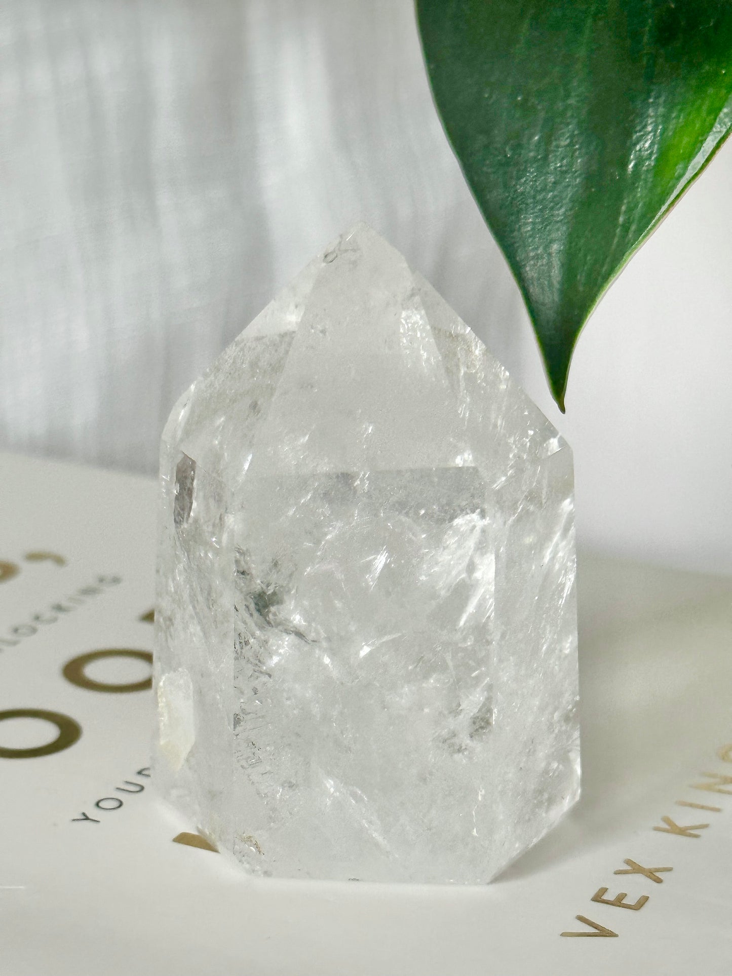 Clear Quartz Tower