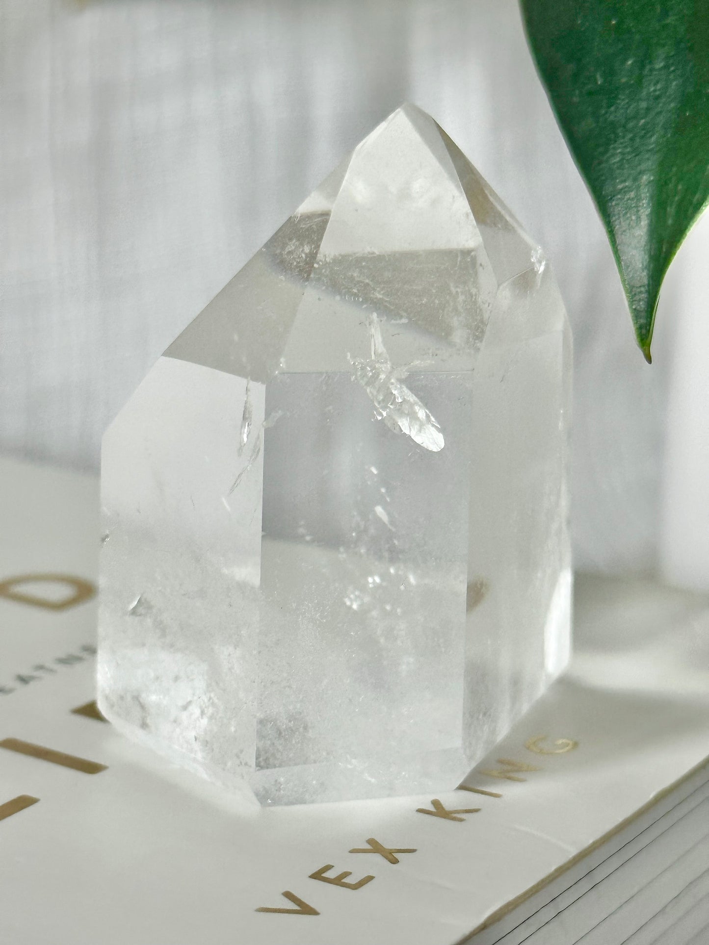 Clear Quartz Tower