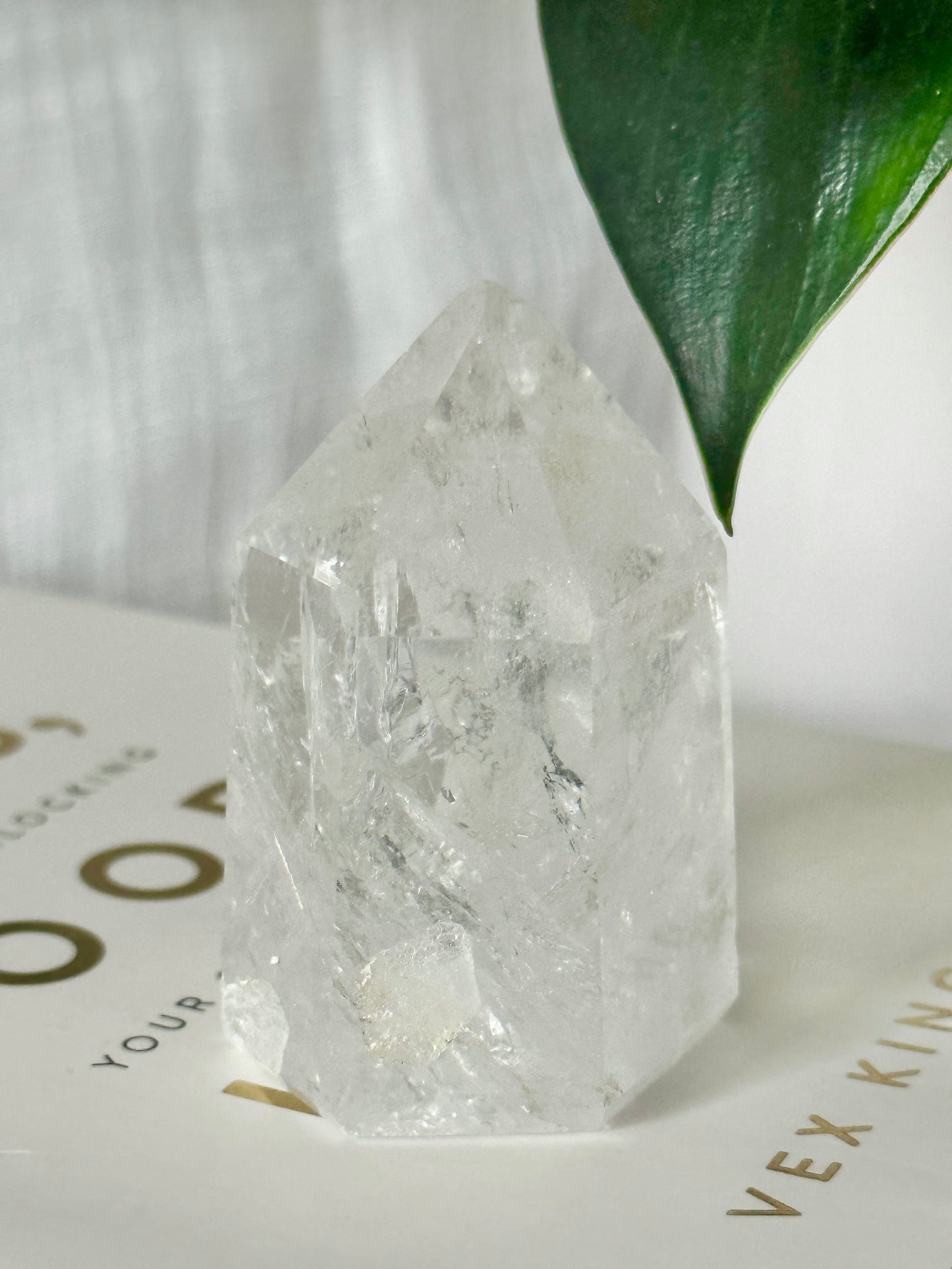 Clear Quartz Tower