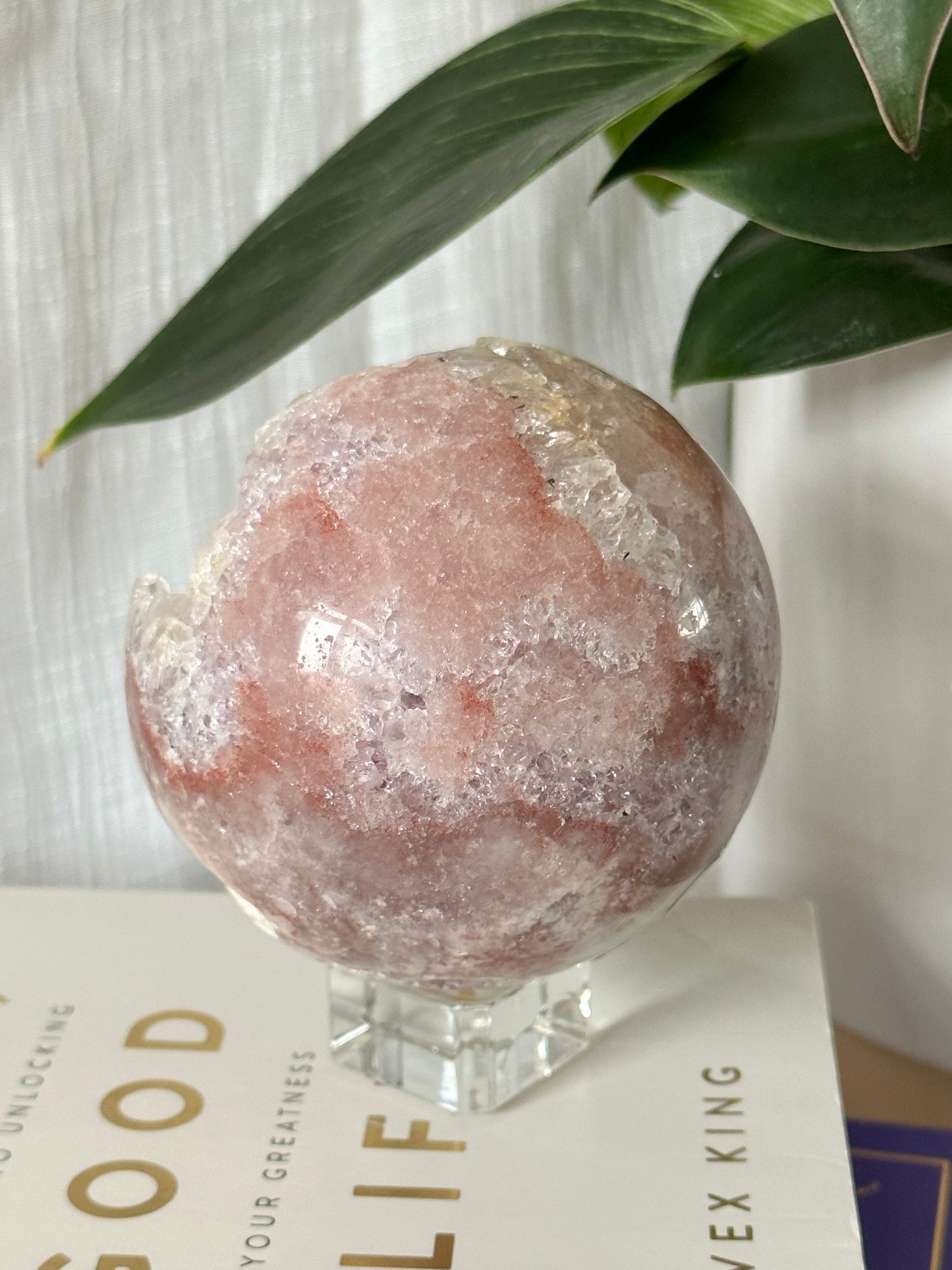 Pink Amethyst Sphere