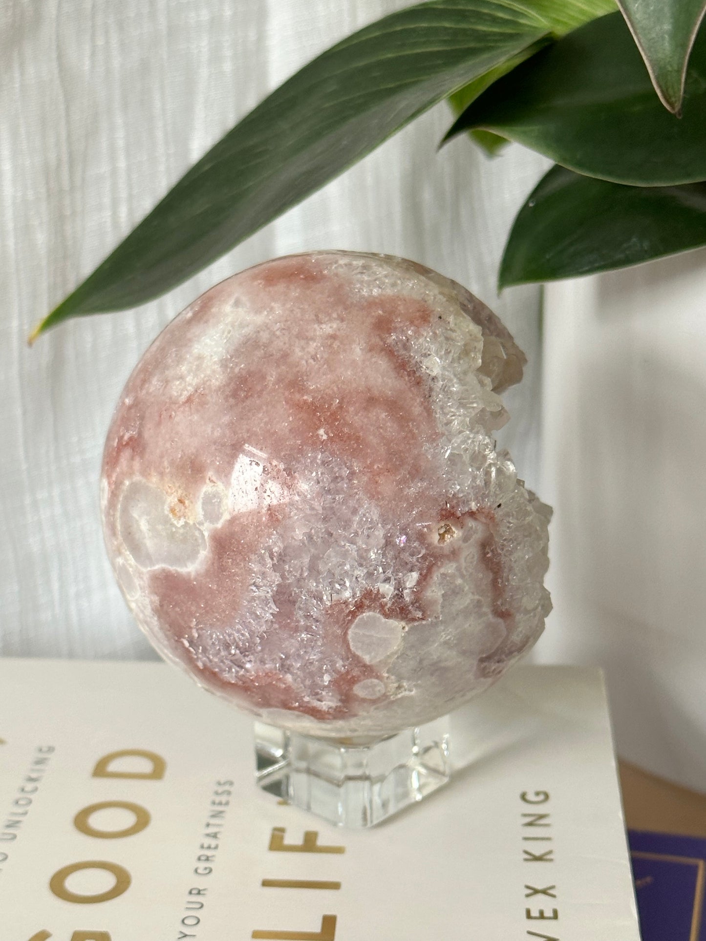 Pink Amethyst Sphere