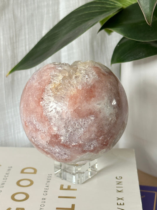 Pink Amethyst Sphere