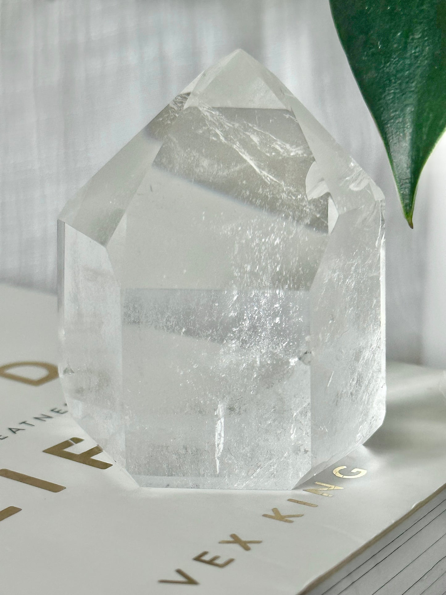 Clear Quartz Tower