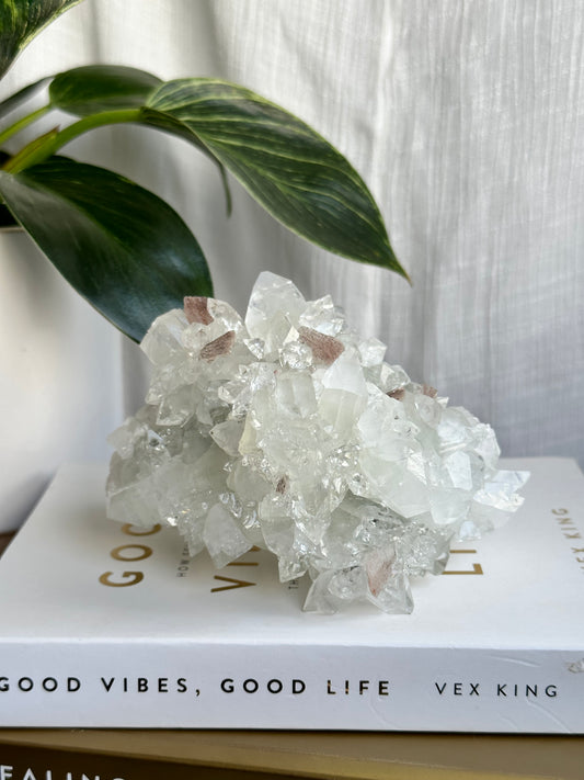 Clear Apophyllite & Stillbite