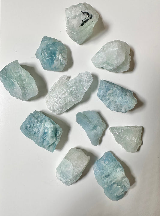 Raw Aquamarine